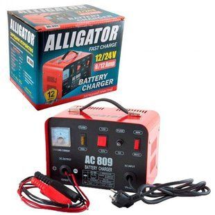 Зарядний пристрій АКБ Alligator 12/24V AC809 фото