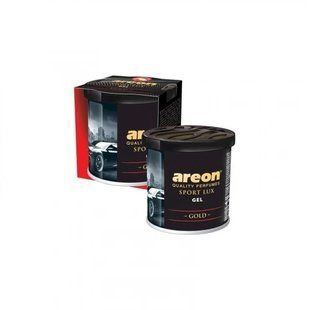Ароматизатор на панель гель AREON Gel Sport Lux 80г "Gold" 1683217136 фото