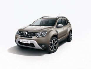 Дефлектор на капот (мухобойки) Renault Duster 2018- RL44 фото