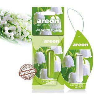 Ароматизатор Areon (Освіжувач повітря в машину) "Mon Liquid" - рідкий (гель) лист 5мл_Lily of valey LR03 фото