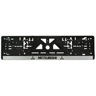 Рамка номера пластик MITSUBISHI (РНШ-14051М) РНШ-14051М фото
