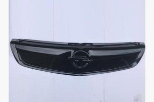 Зимова накладка на решітку радіатора Opel Vivaro 2007-2015 (верхня) матова 03194 фото