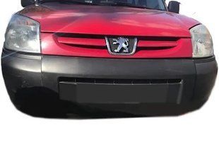 Зимова накладка на решітку радіатора Citroen Berlingo 2006 &mdash;2008 / Peugeot Partner (низ) матова 06415 фото