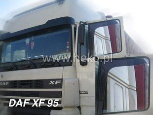 Вставні вітровики DAF 95 XF 2D 1998-> Heko. Дефлектори вікон вставні DAF 95 XF 2D 1998-> Heko 35492 фото