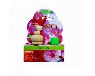 Ароматизатор Classica (Освежитель воздуха в машину) пробковый (жидкий) + запаска _ Sakura 12шт фото