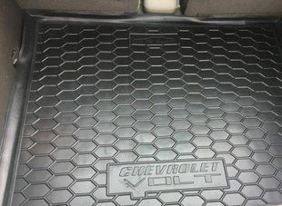 Коврик в багажник для Chevrolet Volt (2011>) резиновый (AVTO-Gumm) автогум 111667 фото