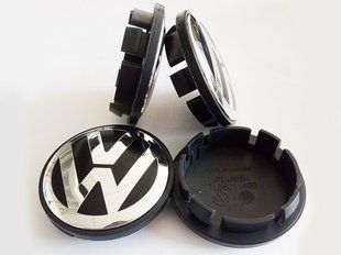 Колпачки на литые диски / колпачок - заглушка диска VW 57/65мм (к-т 4шт) оригинал 1485253308 фото
