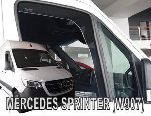 Вставні вітровики MERCEDES SPRINTER 2018+ Heko. Дефлектори вікон вставні MERCEDES SPRINTER 2018+ Heko 096163 фото