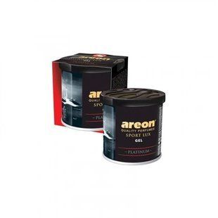 Ароматизатор на панель гель AREON Gel Sport Lux 80г "Platinum" 1683222600 фото