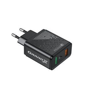 Зарядное устройство Grand-X Fast Charge 3-в-1 Quick Charge 3.0, FCP, AFC, 18W CH-650 (CH-650) CH-650 фото