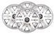 Оригинальные колпаки на диски R16 Nissan Primastar (2001-2014). Колпаки на диски R16 для Нисан Примастар SKS 406 фото 1
