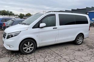Вставні вітровики MERCEDES Vito W-447 2014 -> Heko. Дефлектори вікон вставні MERCEDES SVito W-447 2014 -> Heko 085560 фото