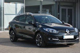 Дефлектор на капот (мухобойки) Renault Megan III 2014-2015 г. RL551 фото