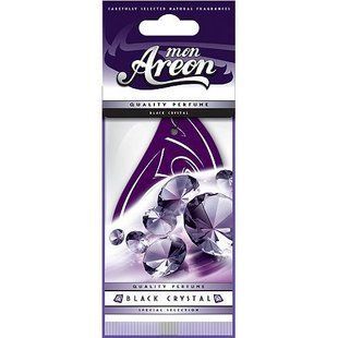 Освежитель воздуха AREON сухой листик "Mon" Black Crystal/Черный кристал (MA23) MA23 фото
