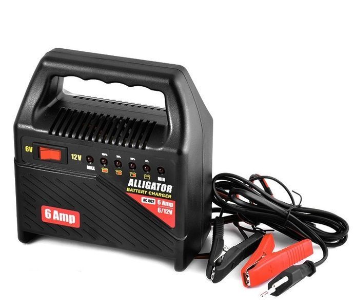 Зарядний пристрій Alligator AC802 6-12V, 6А AC802 фото