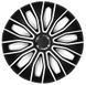 Ковпаки на колеса. Ковпаки колісні argo R16 VOLTEC PRO BLACK&WHITE . Ковпаки на диски (комплект) 4 шт 1761408765 фото 1