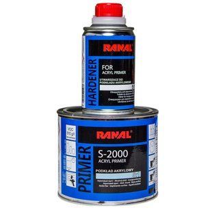 Грунт 2К 5+1 RANAL S-2000 HS Серый 400мл 10335-1 фото