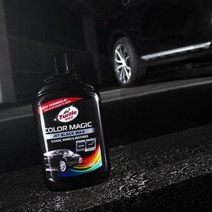 Поліроль кузова TW COLOR MAGIC чорний 500 ml NEW / Поліроль чорна TURTLE WAX Color Magic 500мл 1444374866 фото