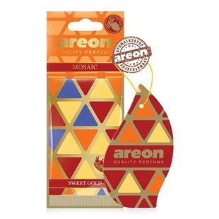 Освіжувач повітря AREON сухий листочок "Mosaic" Sweet Gold (AM04) AM04 фото