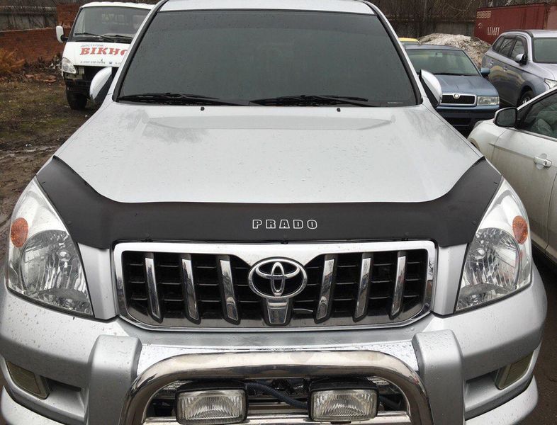 Дефлектор на капот (мухобойки) Toyota Land Cruiser Pradо 120 2003-2008 TYA24 фото