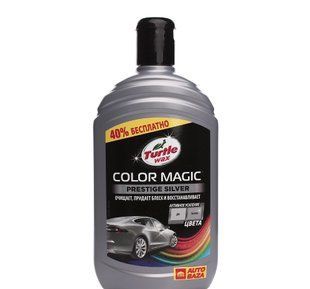 Поліроль кузова TW COLOR MAGIC срібло 500 ml NEW / Поліроль сіра TURTLE WAX Color Magic 500мл 1444385301 фото