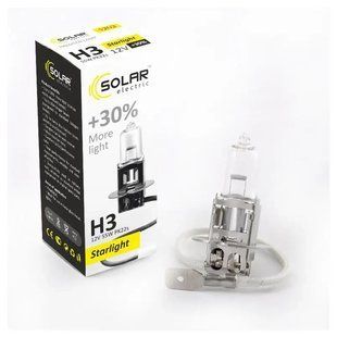 Галогенна лампа Solar H3 StarLight +30% 12V 1203 фото
