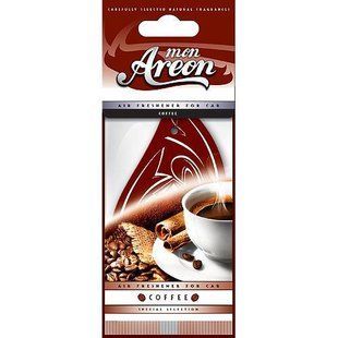 Освіжувач повітря AREON сухий листочок "Mon" Coffee/Кава (MA25) MA25 фото