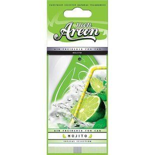 Освежитель воздуха AREON сухой листик "Mon" Mojito/Мохито (MA12) MA12 фото