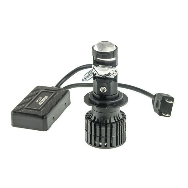 Светодиодные линзованные лампы Decker LED GL-01 H7 9-32V. Светодиодная лампа с линзой Decker H7 55W + Canbus GL-01 фото