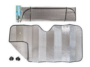 Солнцезащитная шторка на лобовом стекле MILEX 130&times;60 см. Шторка для лобового стекла MILEX 130&times;60 ZA-13060 фото
