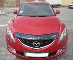 Дефлектор на капот (мухобойки) Mazda 6 2008-2012 MZD30 фото