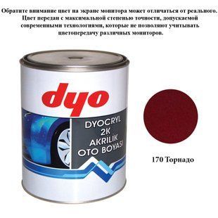 Краска акриловая Dyo 170 Торнадо 1l 83318 фото