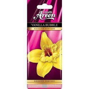 Освіжувач повітря AREON сухий листочок "Mon" Vanilla Bubble/ Ваніль з жуйкою (МА29) МА29 фото