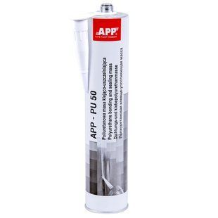 Герметик полиуретановый клеяще-уплотняющый PU50 APP, 310ml, белый, 040301 97671 фото
