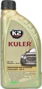Антифриз K2 Kuler Long Life -35 &deg;C 1 л Зеленый T201Z фото