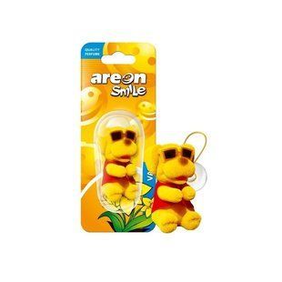 Ароматизатор на зеркало сухой AREON Smile Игрушка "Ваниль" 268946 фото