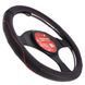 Чехол руля VLOD-L282 BK/RD M черн-красн/БО/перф/кожа (VLOD-L282 BK/RD M) VLOD-L282 BK/RD M фото 5