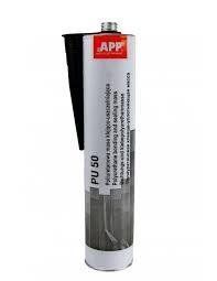 Герметик полиуретановый клеяще-уплотняющый PU50 APP , 310ml, черный, 99319 фото