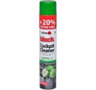 Поліроль пластику NOWAX Cockpit Cleaner Apple 750мл. Поліроль торпеди Новакс Яблуко NX00708 фото