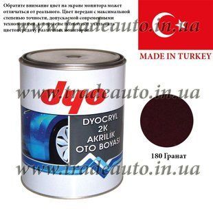 Краска акриловая Dyo 180 Гранат 1l 69177 фото