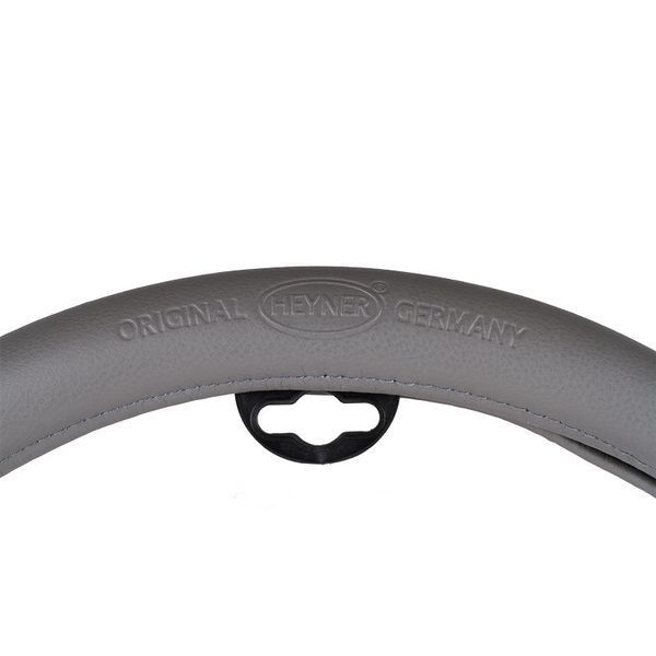 Преміум чохол керма "Soft Comfort PRO" Heyner, сірий, 37-39cm, 603200 94294 фото