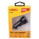 Автомобильное зарядное устройство VOIN 45W, 1USB QC3.0 18W + 1PD 27W, 12/24V (C-45205Q) C-45205Q фото 2