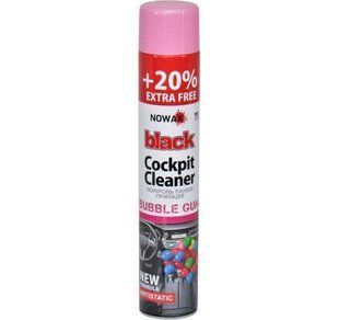 Поліроль пластику NOWAX Cockpit Cleaner Bubble Gum 750мол. Поліроль торпеди Новакс Бубл гам NX00709 фото