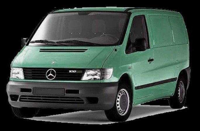 Дефлектор на капот (мухобойки) Mercedes Vito,Viano W638 1995-2003 СЕК0144T фото
