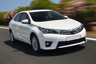 Дефлектор на капот (мухобойки) Toyota Corolla 2013- TYA75 фото