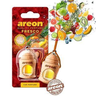 Ароматизатор Areon (Освіжувач повітря в машину) "Fresco" - у пробковій пляшечці 8мл_Tutti Frutti FRTN23 фото