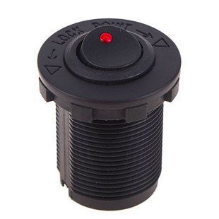 Кнопка врезная в планку 12V 20A RED (10243 12V 20A RED) 10243 12V 20A RED фото