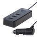 Автомобильное зарядное устройство PULSO C-4416 3USB (12/24V - 5V 2,4А + 2х1А) провод 1м (C-4416) C-4416 фото 1