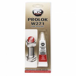 Фиксатор резьбовых соединений "K2" 6ml красный (B151 Bond) W271 фото
