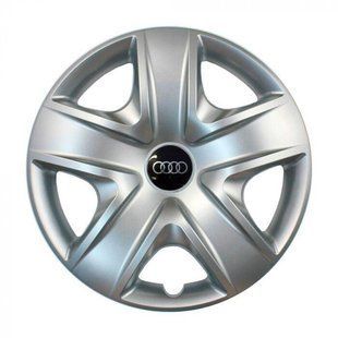 Колпаки на колеса R17 на AUDI , ковпаки на Ауди SKS / SJS 500. Колпаки для колес с логотипом AUDI SKS 500 фото